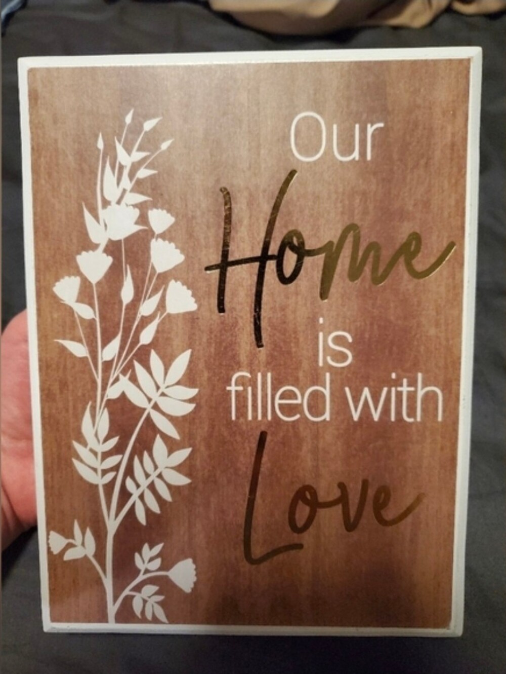 Wooden Sign - Picture 1 of 2